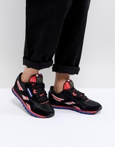 Reebok X P.E Nation - HLD - Sneakers classiche di nylon nere - Nero