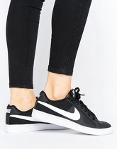 Nike - Court Royale - Scarpe da ginnastica nere e bianche - Multicolore