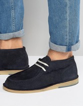 Selected Homme - Ronni - Chukka scamosciate - Navy