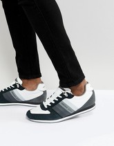 Versace Jeans - Sneakers bianche con logo sfumato - Bianco