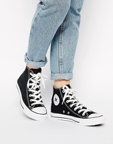 Converse - All Star Chuck Taylor - Sneakers nere alte - Nero