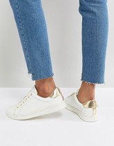 Miss KG - Sneakers con perle - Bianco