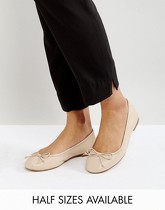 ASOS - LIFESAVER - Ballerine in pelle - Beige