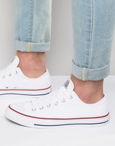 Converse - All Star Ox M7652 - Scarpe da ginnastica di tela bianche - Bianco