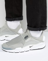 Nike - Sock Dart 819686-002 - Scarpe da ginnastica grigie - Grigio