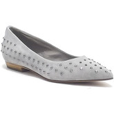 Ballerine Vic scarpe donna, modello 9080, ballerina in nabuk con borchie, colo