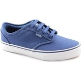 Scarpe Vans ATWOOD navy white scarpe unisex sneakers tessuto blu lacci
