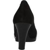 Sandali Mary Collection  scarpe donna  decolte nero camoscio AF747