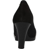 Sandali Mary Collection scarpe donna decolte nero camoscio AF747