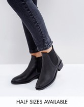 ASOS - ABSOLUTE - Stivaletti Chelsea in pelle - Nero