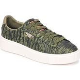 Scarpe Puma Basket Platform Bi Color