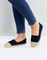 ASOS DESIGN - Jaslynn - Espadrilles - Navy