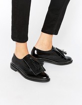 ASOS - MARIELLA - Scarpe piatte di pelle - Nero