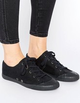 ASOS - DAISY CHAIN - Scarpe da ginnastica stringate - Nero