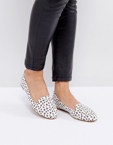 London Rebel - Scarpe basse a pantofola - Bianco