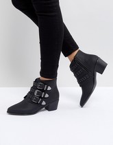 Miss Selfridge - Stivaletti stile western - Nero