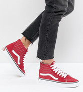 Vans Sk8 - Sneakers alte rosse - Rosso