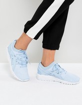 Asics - Gel-Kayano Trainer - Sneakers in maglia celesti - Blu