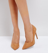 ASOS - PARIS - Scarpe a punta con tacco alto - Beige