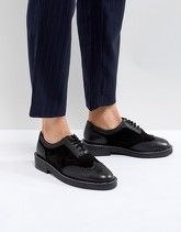 ASOS - MUNICH - Scarpe basse in pelle - Nero