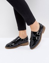 ASOS MASTERMIND - Scarpe piatte con fibbia - Nero