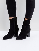 ASOS - ESLYN - Stivaletti stile western - Nero