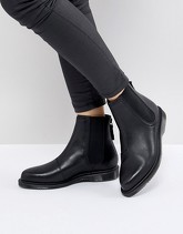 Dr Martens - Zillow Refine - Stivaletti Chelsea in pelle nera - Nero