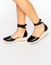 Miss KG - Leonie - Espadrillas con zeppe - Nero