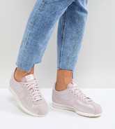 Nike - Cortez - Sneakers rosa in nylon effetto raso - Rosa