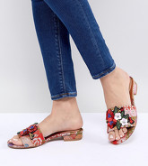 ASOS DESIGN - Florina - Sabot decorati - Multicolore