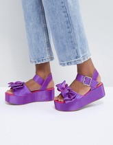 ASOS DESIGN - Hester - Sandali flatform - Multicolore