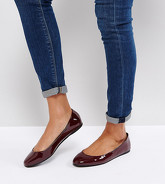 ASOS - LASSIE - Ballerine - Rosso