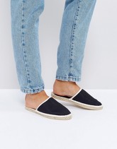 ASOS JEALOUSY - Espadrilles senza lacci - Nero