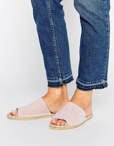 ASOS - JEENA - Sandali stile espadrillas scamosciati - Rosa