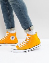 Converse Chuck Taylor All Star - Scarpe di tela alte arancioni 159674C - Arancione