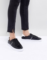 Stradivarius - Sneakers flatform minimal - Nero