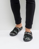 TOMS - Berkeley Forest - Pantofole in confezione regalo - Nero