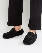 UGG - Ascot - Pantofole scamosciate impermeabili - Nero