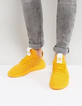 adidas Originals x Pharrell Williams - Tennis HU - Scarpe da ginnastica gialle BY9767 - Giallo