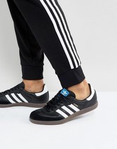 adidas Originals - Samba BZ0058 - Scarpe da ginnastica nere - Nero