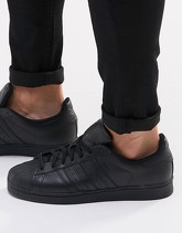 adidas Originals - Superstar AF5666 - Scarpe da ginnastica nere - Nero