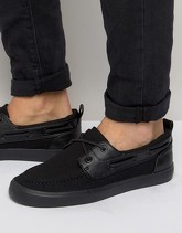 ASOS - Scarpe da barca nere - Nero