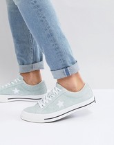 Converse One Star - Ox - Scarpe di tela verdi 159493C - Verde