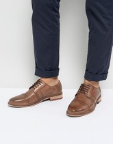 Frank Wright - Scarpe brogue in pelle color cuoio - Cuoio