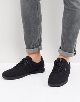 Jack & Jones - Sneakers nere in triplo tessuto a rete - Nero