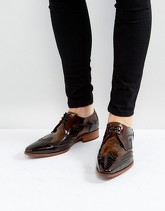 Jeffery West - Yardbird - Scarpe brogue stringate marroni - Marrone