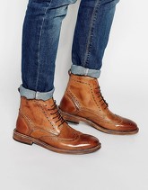 KG By Kurt Geiger - Stivaletti brogue - Cuoio