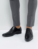 New Look - Scarpe brogue nere in pelle - Nero