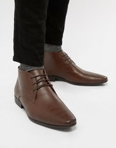 New Look - Stivali Chukka eleganti marrone scuro - Marrone