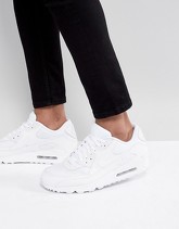 Nike - Air Max 90 Essential - Scarpe da ginnastica bianche 537384-111 - Bianco